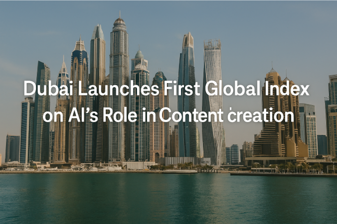Dubai Launches First Global Index on AI’s Role in Content Creation